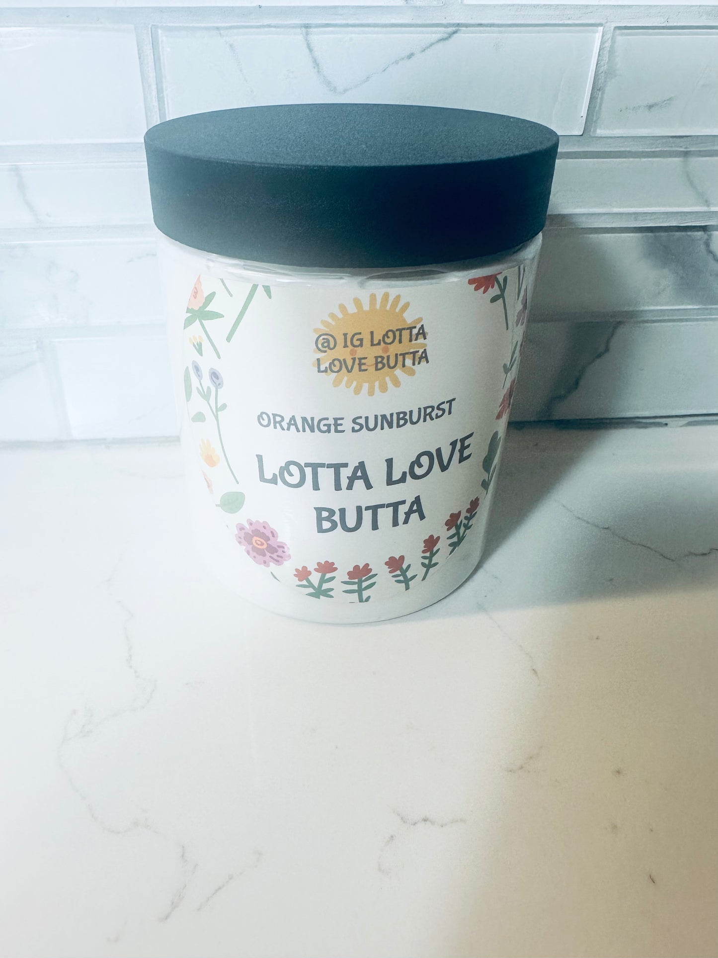 Orange Sunburst body butter